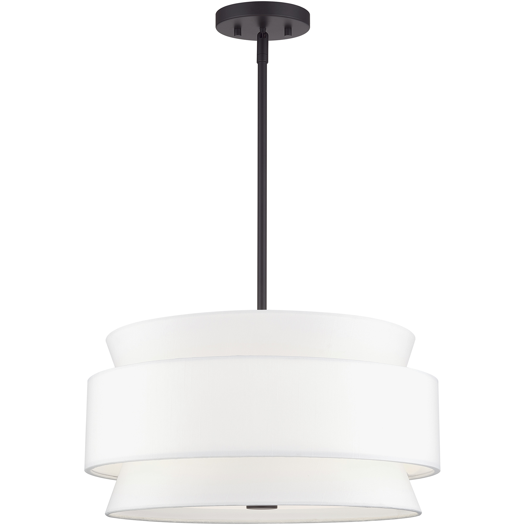 Fontana 4 Light 18 inch Bronze Pendant Chandelier Ceiling Light