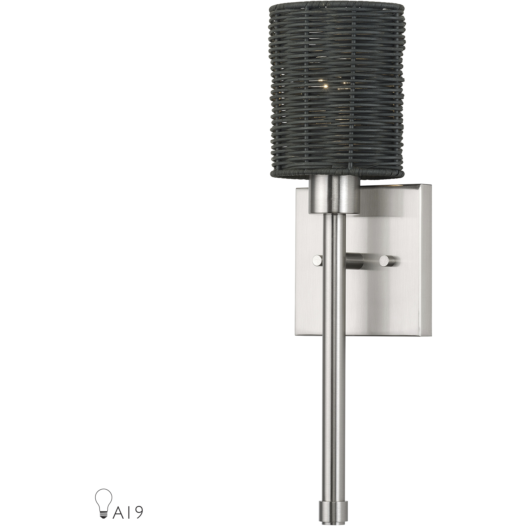 Weavington Wall Sconce Wall Light, Single