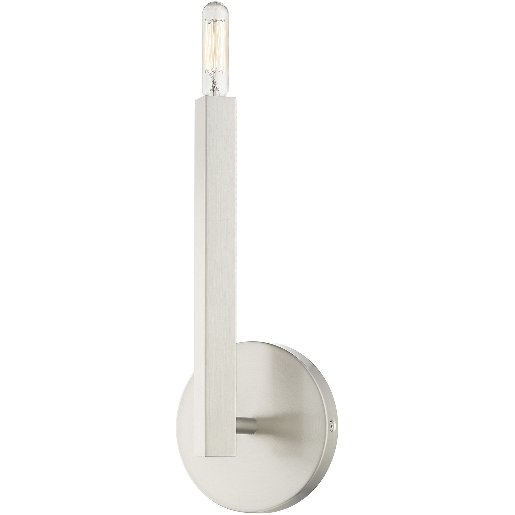Monaco 1 Light 5.13 inch Brushed Nickel ADA Wall Sconce Wall Light