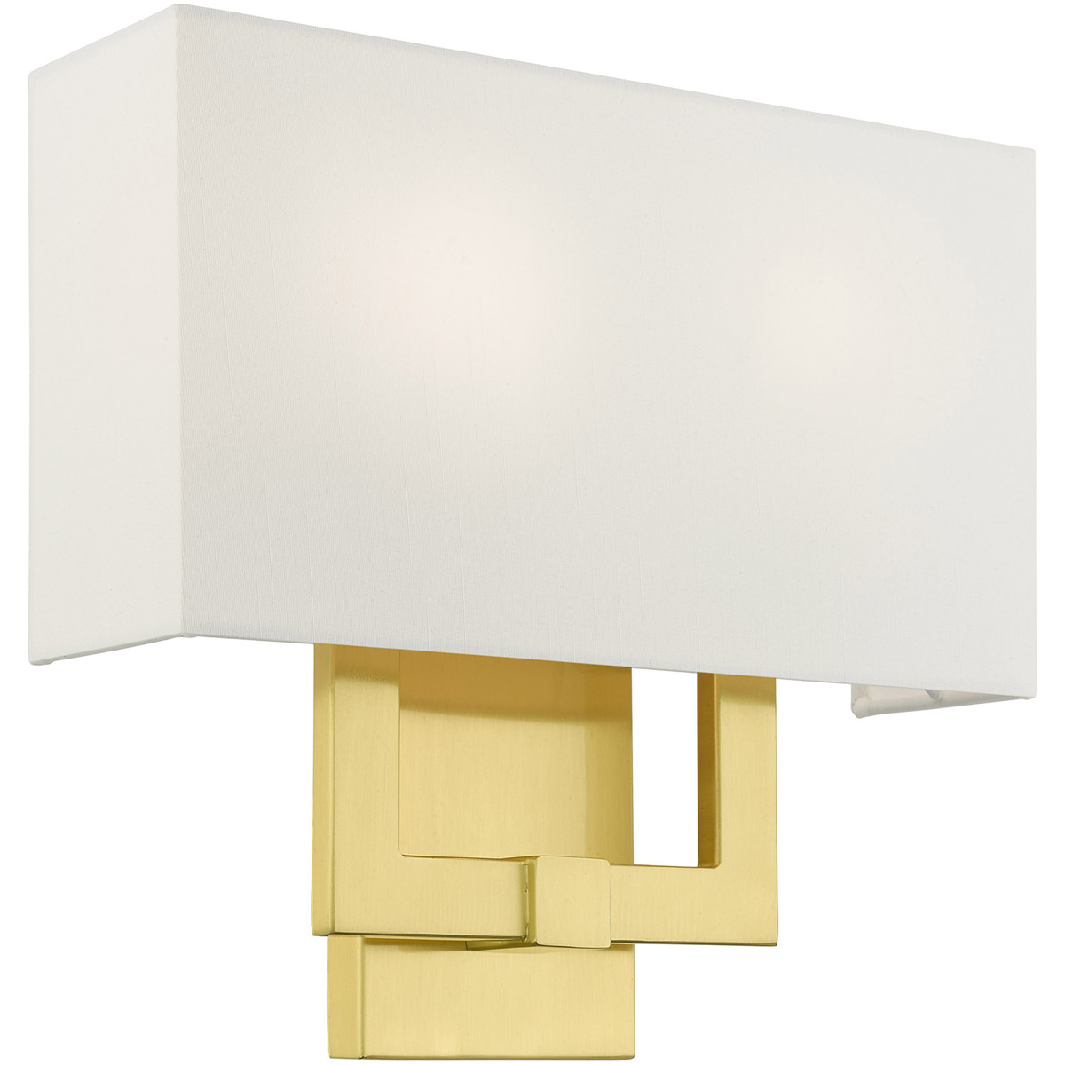 ADA Wall Sconces 2 Light 13 inch Satin Brass ADA ADA Sconce Wall Light