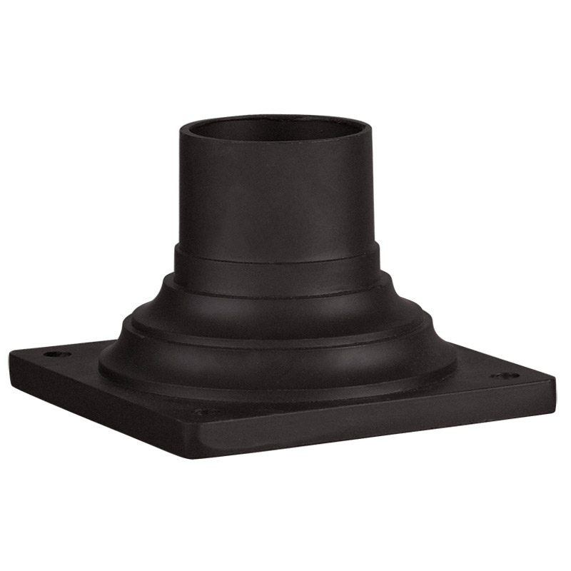 Outdoor 6 inch Bronze Outdoor Pier Mount Adaptors