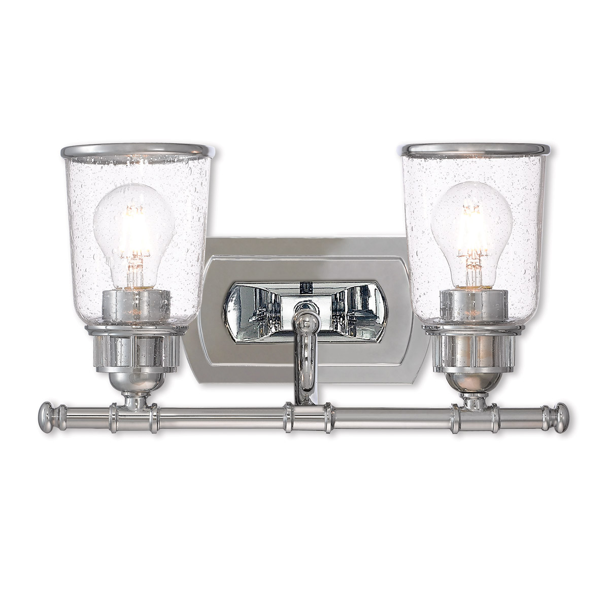 Lawrenceville 2 Light 16 inch Polished Chrome Bath Vanity Wall Light