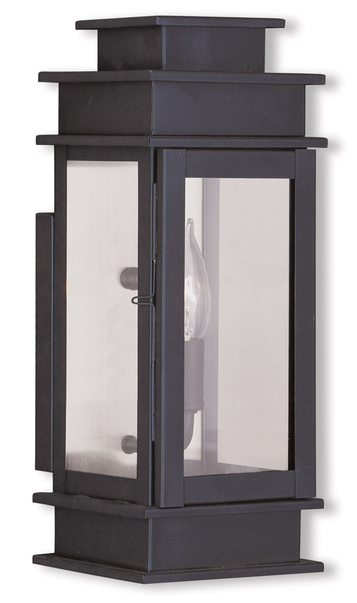 Princeton 1 Light 14 inch Bronze Outdoor Wall Lantern