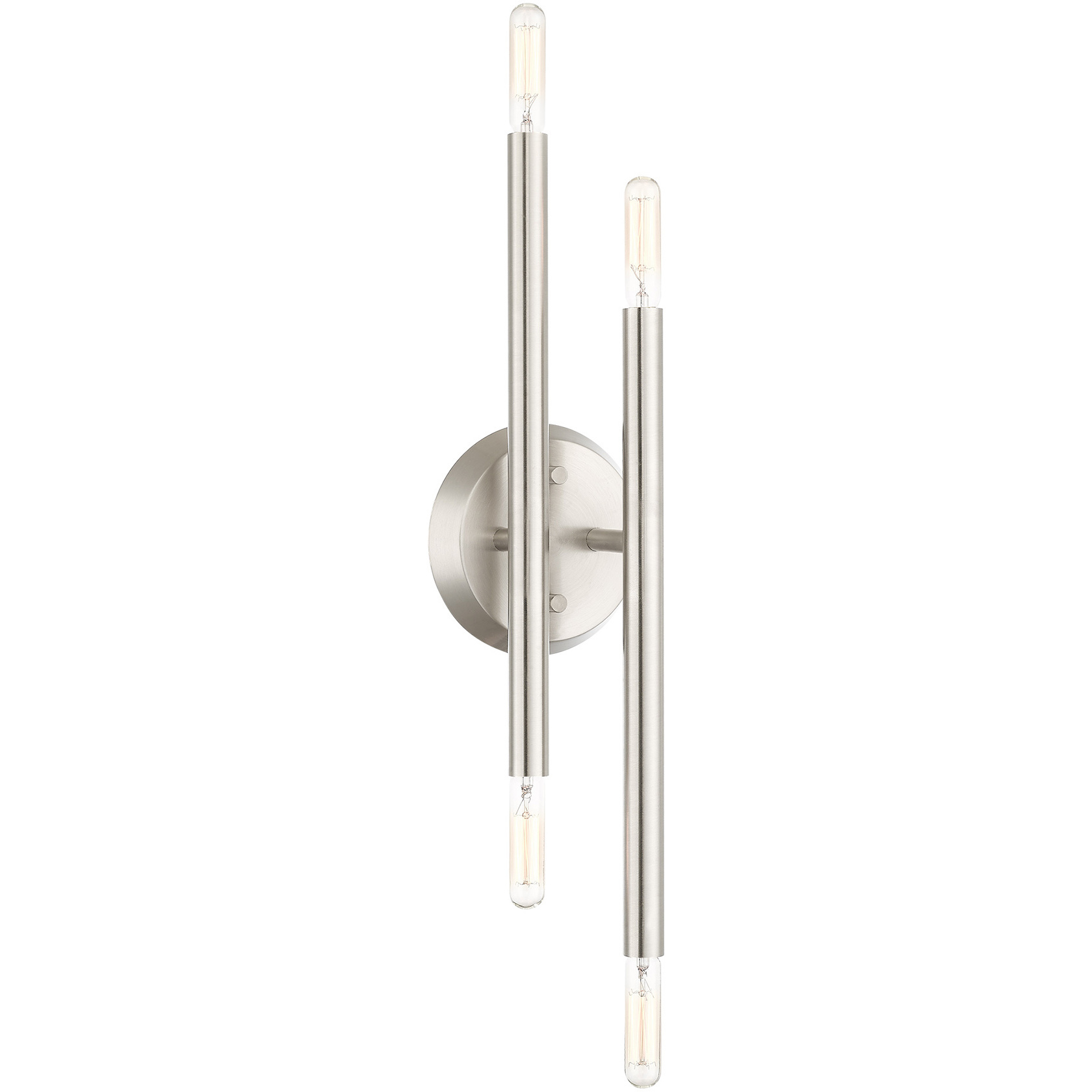 Soho 4 Light 5.13 inch Brushed Nickel ADA ADA Sconce Wall Light