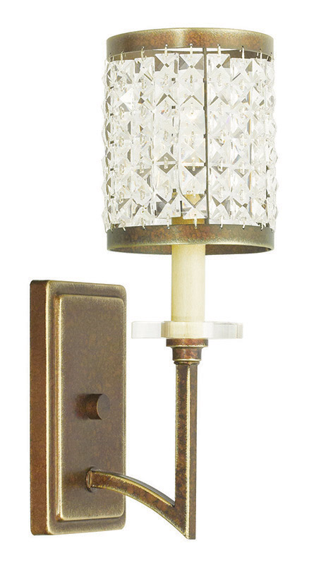 Grammercy 1 Light 5 inch Hand Painted Palacial Bronze Wall Sconce Wall Light