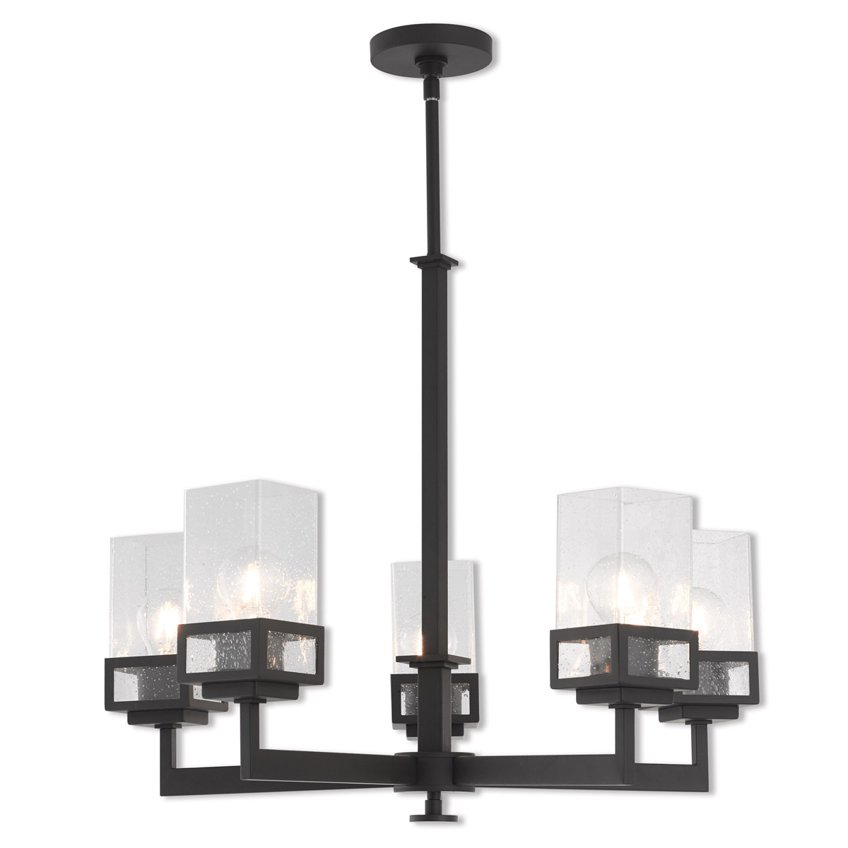 Harding 5 Light 25 inch Bronze Chandelier Ceiling Light