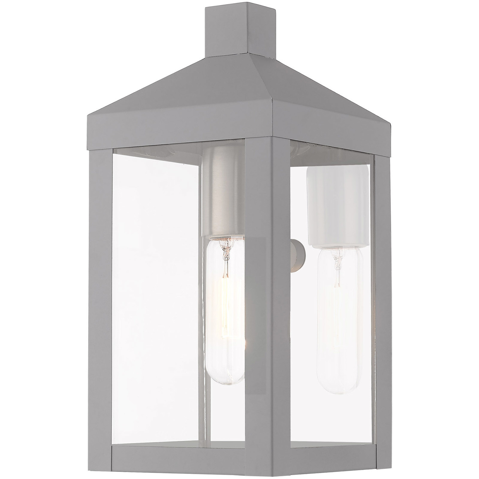 Nyack 1 Light 10.5 inch Nordic Gray Outdoor Wall Lantern