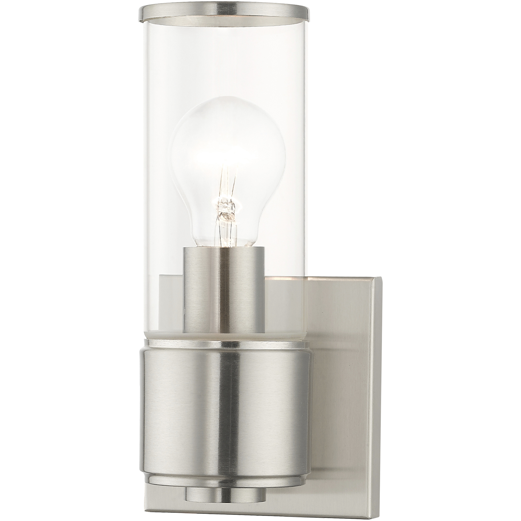 Quincy 1 Light 4.75 inch Brushed Nickel ADA ADA Sconce Wall Light