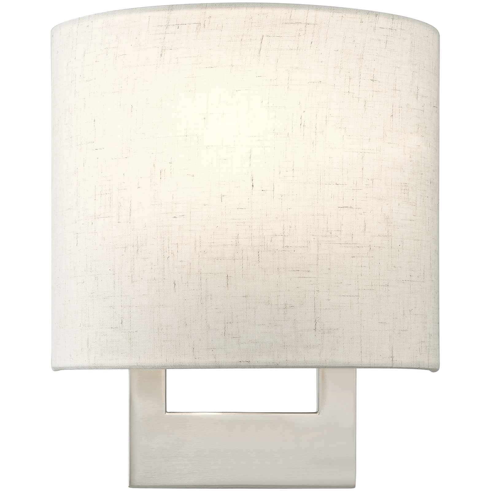 Livex Lighting 42420-91 Petite 1 Light 8 inch Brushed Nickel ADA