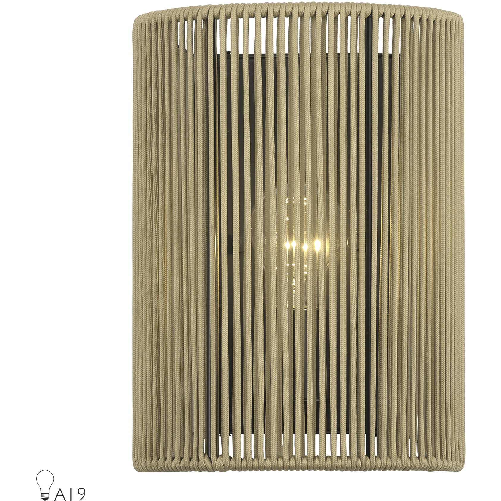 Acordia 1 Light 8 inch English Bronze ADA Sconce Wall Light