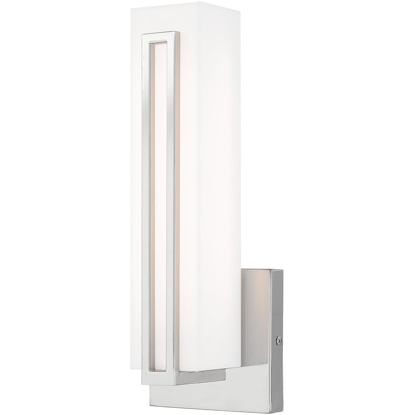 Fulton LED 4 inch Polished Chrome ADA ADA Wall Sconce Wall Light