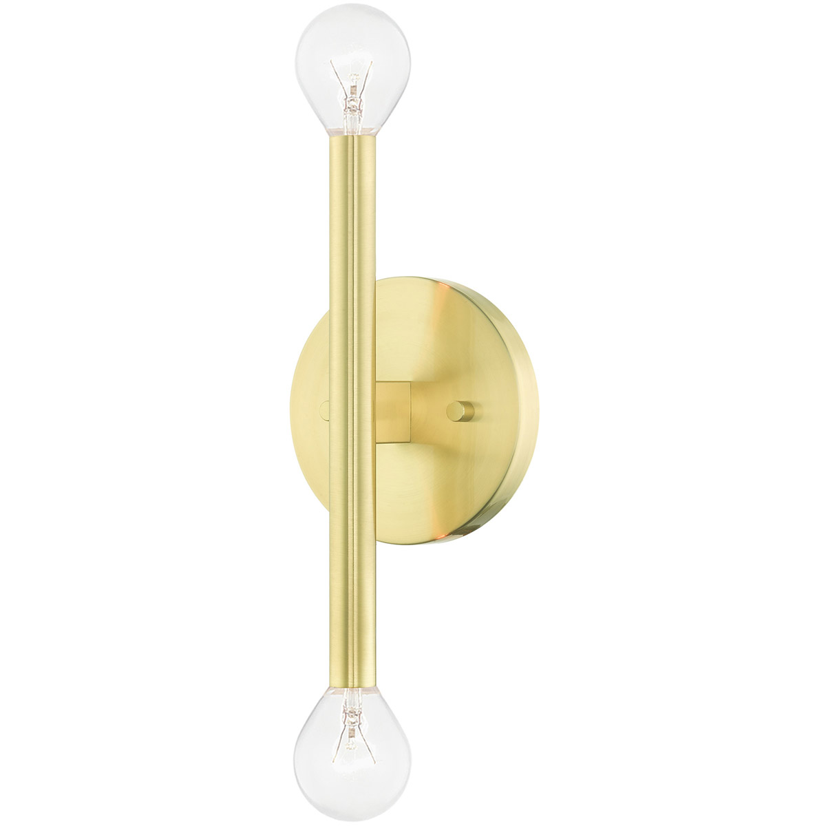 Copenhagen 2 Light 5.13 inch Satin Brass ADA ADA Sconce Wall Light