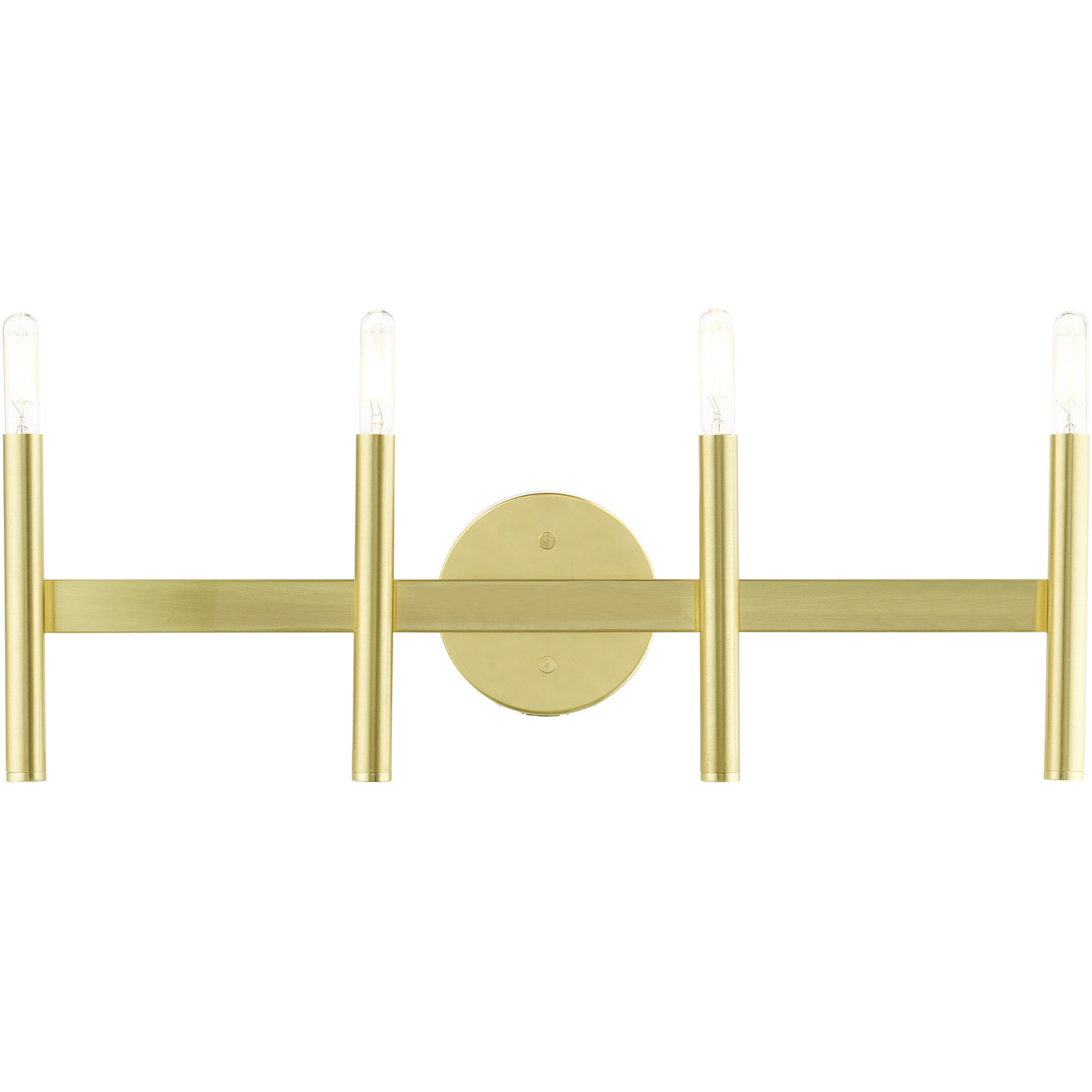 Copenhagen 4 Light 23.5 inch Satin Brass ADA Vanity Sconce Wall Light