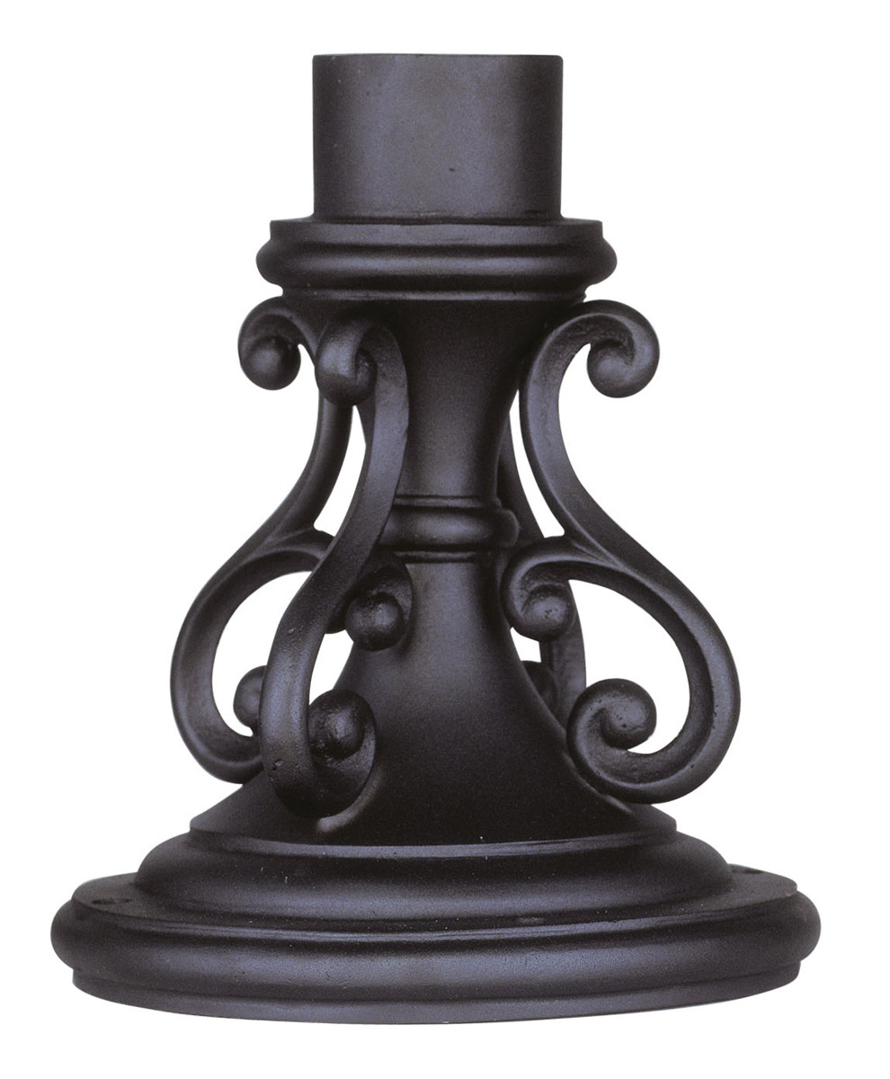 Outdoor 10.75 inch Bronze Outdoor Pier Mount Adaptors