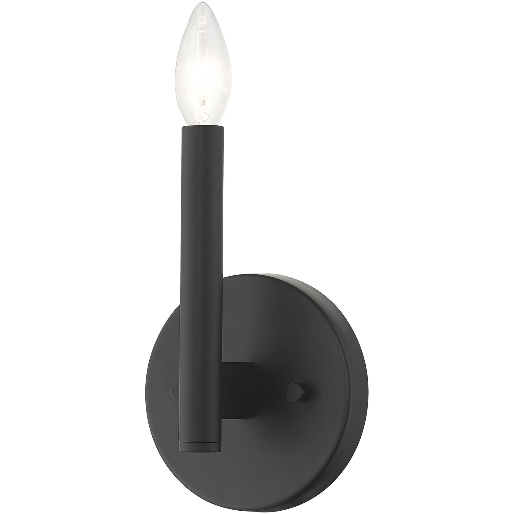 Livex Lighting 51171-04 Copenhagen 1 Light 5.13 inch Black ADA