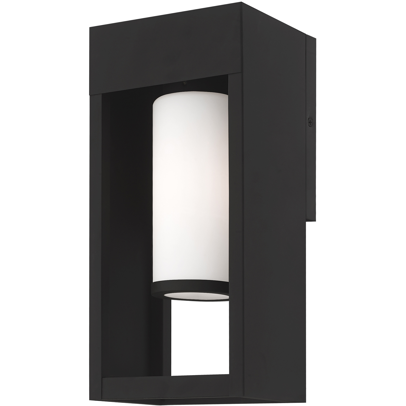 Bleecker 1 Light 6.25 inch Black Outdoor Medium Wall Lantern Wall Light
