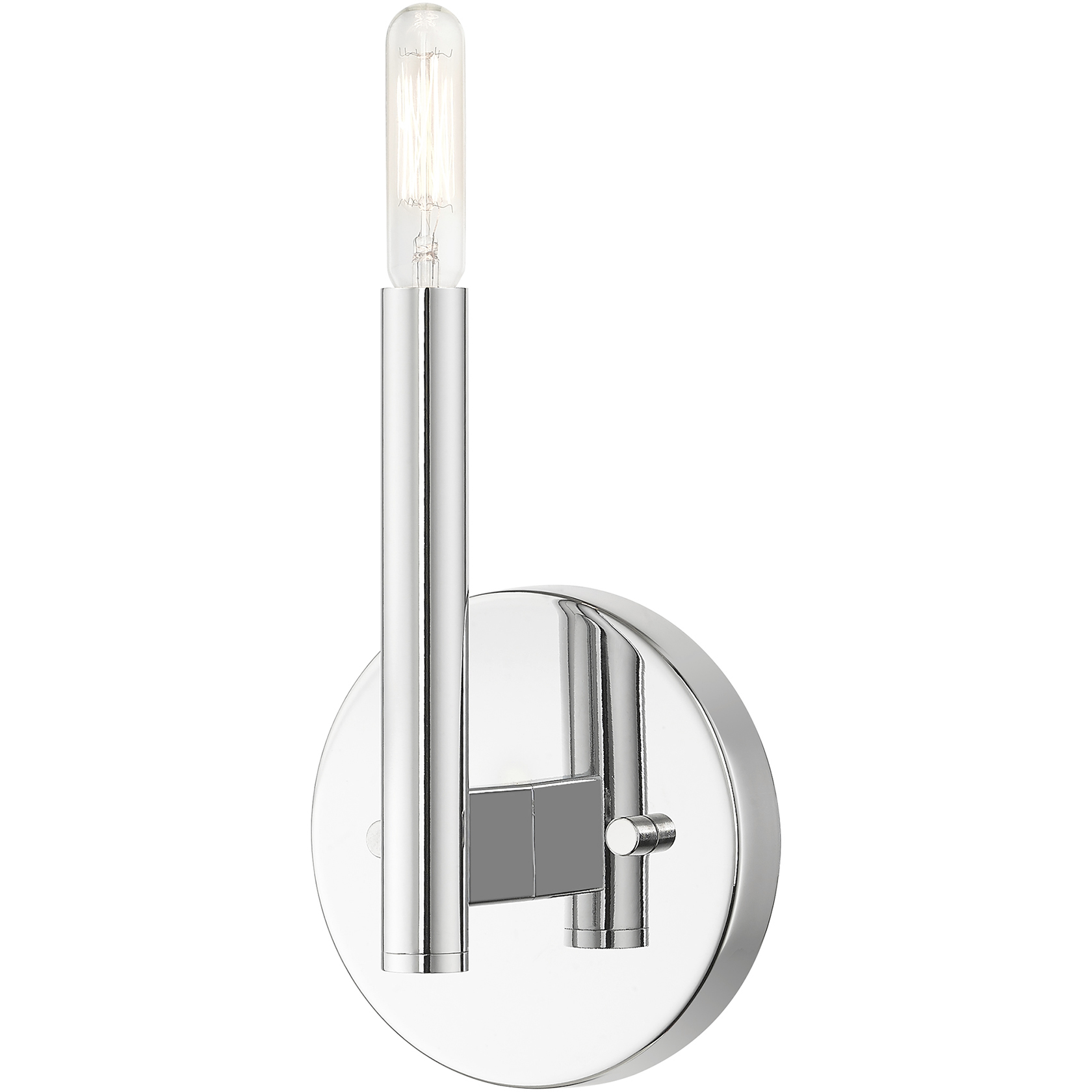 Copenhagen 1 Light 5.13 inch Polished Chrome ADA Single ADA Sconce Wall Light, Single