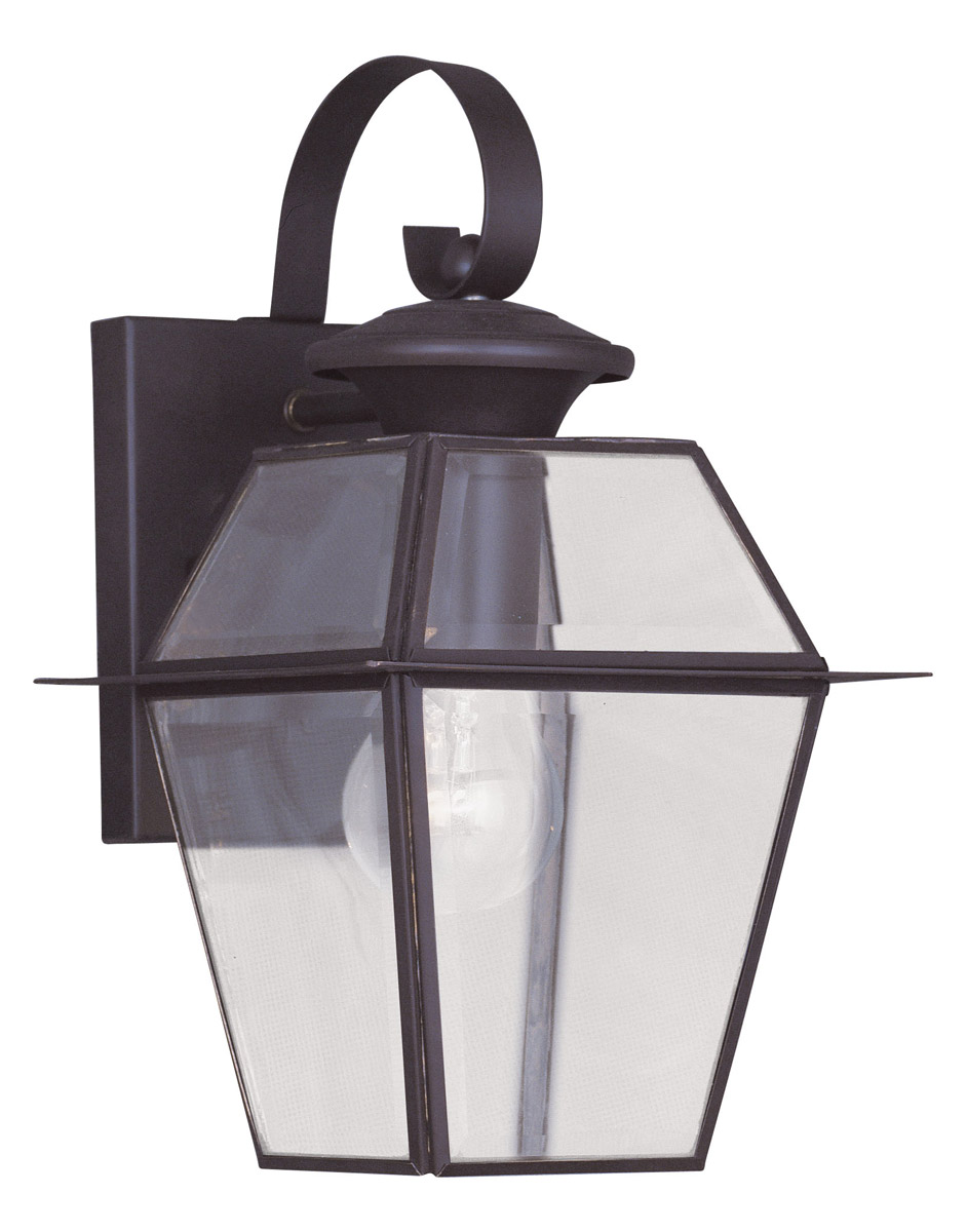 Westover 1 Light 12.5 inch Bronze Outdoor Wall Lantern