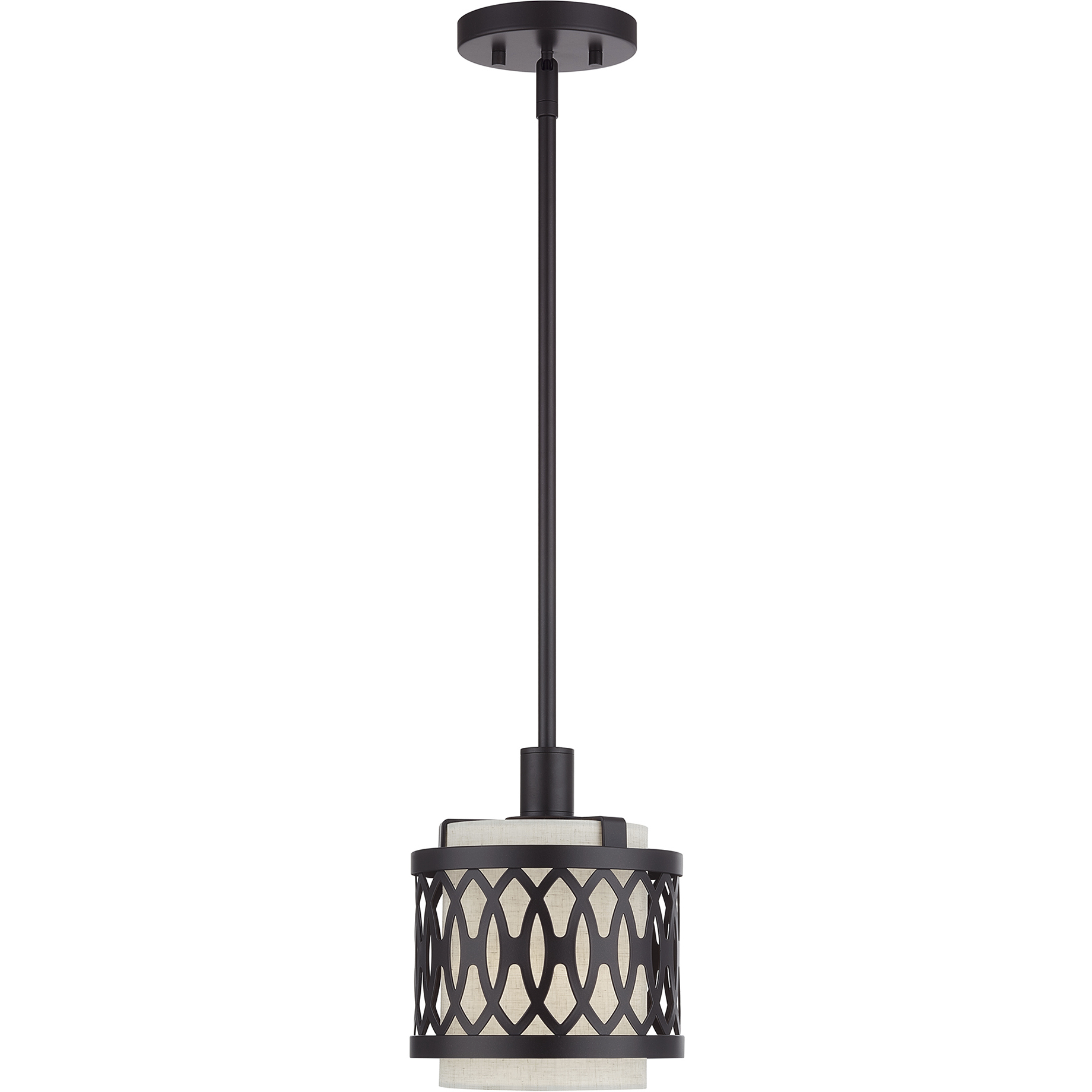 Vistaview 1 Light 7.25 inch English Bronze Mini Pendant Ceiling Light