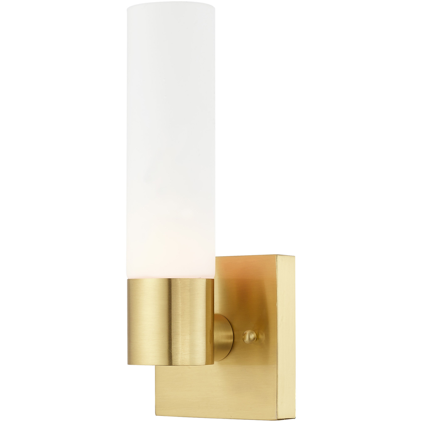 Aero ADA Wall Sconce Wall Light in Satin Brass