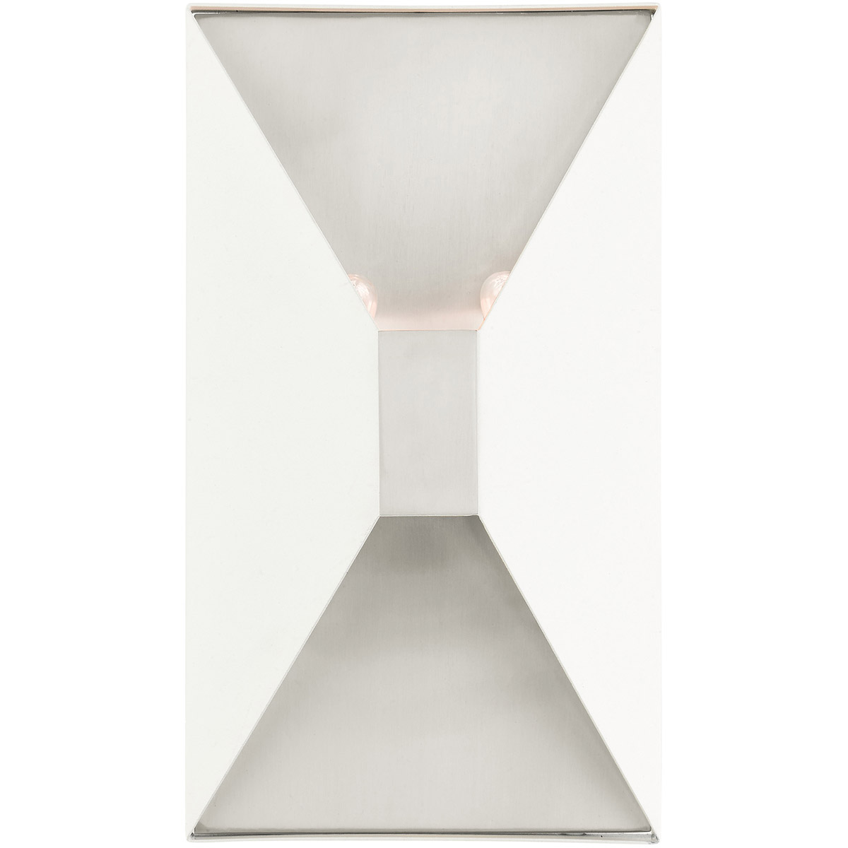 Lexford 2 Light 7 inch Textured White ADA ADA Sconce Wall Light