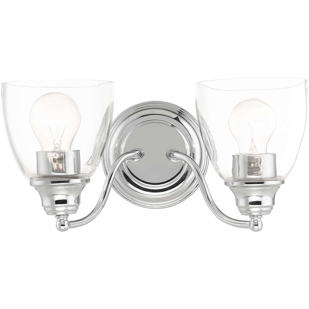 Montgomery 2 Light 14 inch Polished Chrome Vanity Sconce Wall Light
