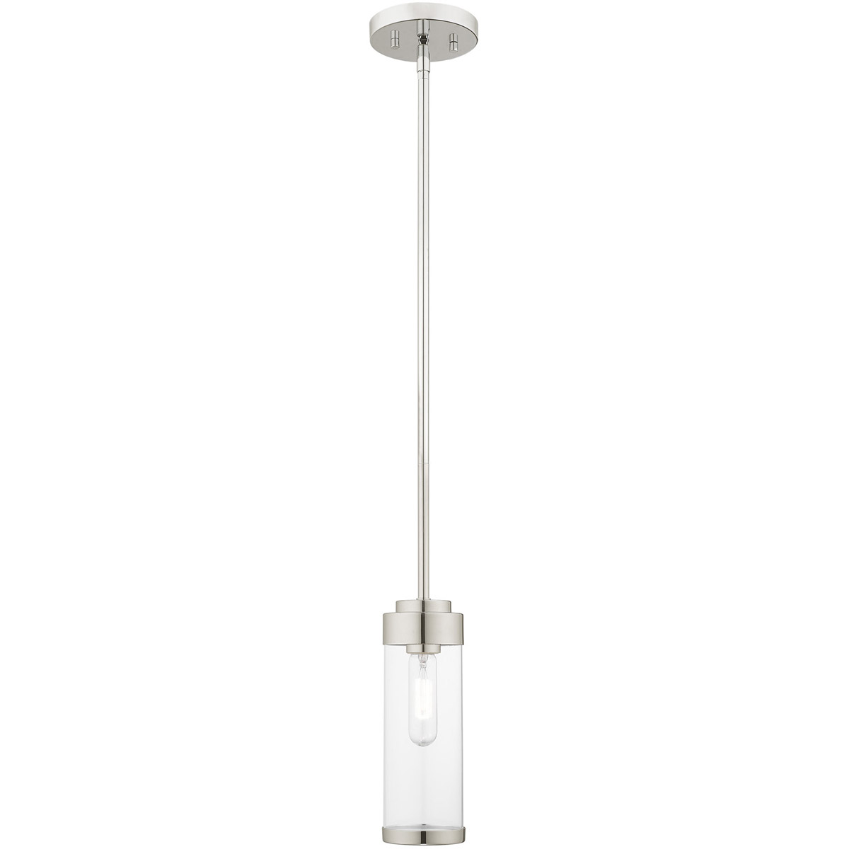 Hillcrest 1 Light 5.13 inch Polished Chrome Mini Pendant Ceiling Light