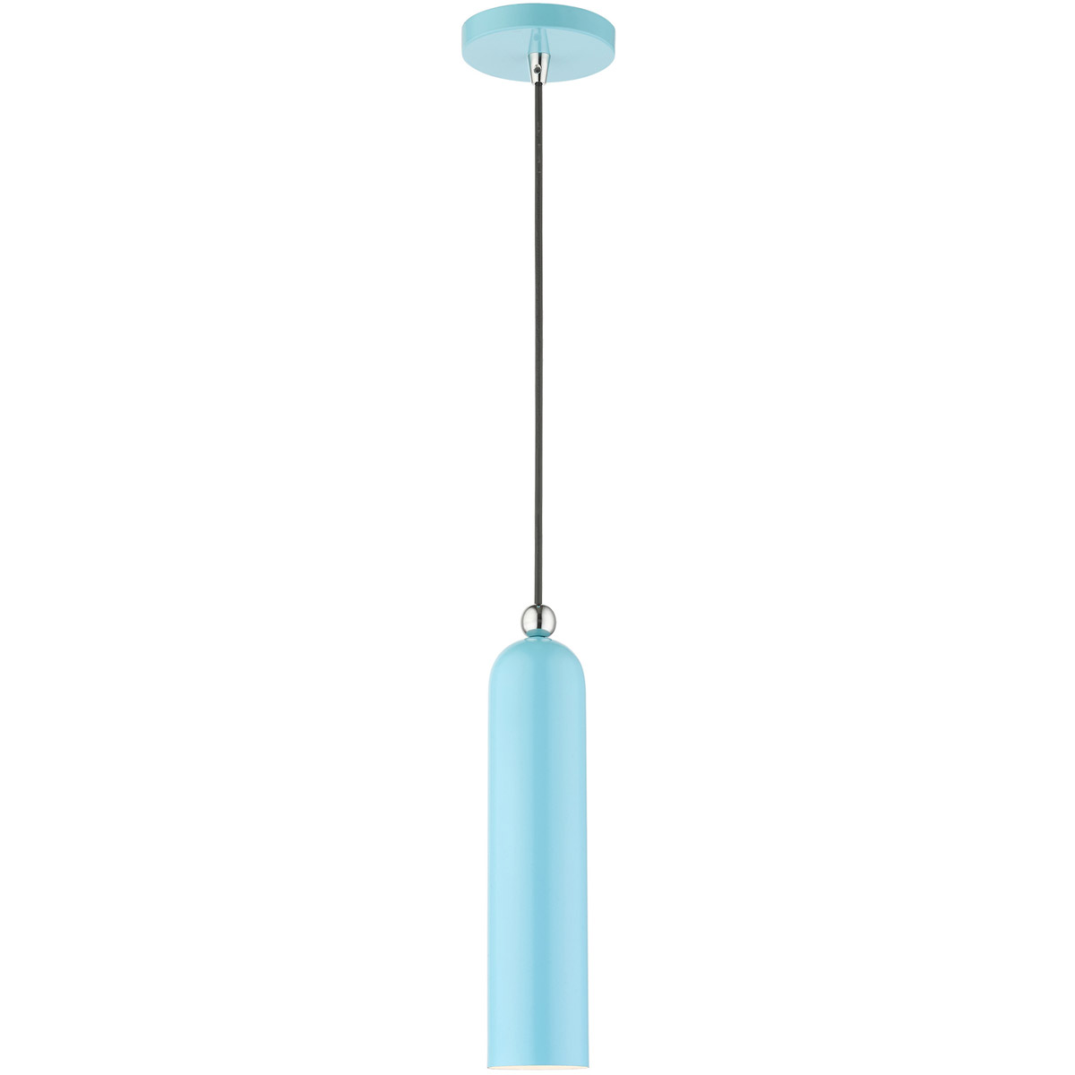 Ardmore 1 Light 5.13 inch Shiny Baby Blue Pendant Ceiling Light