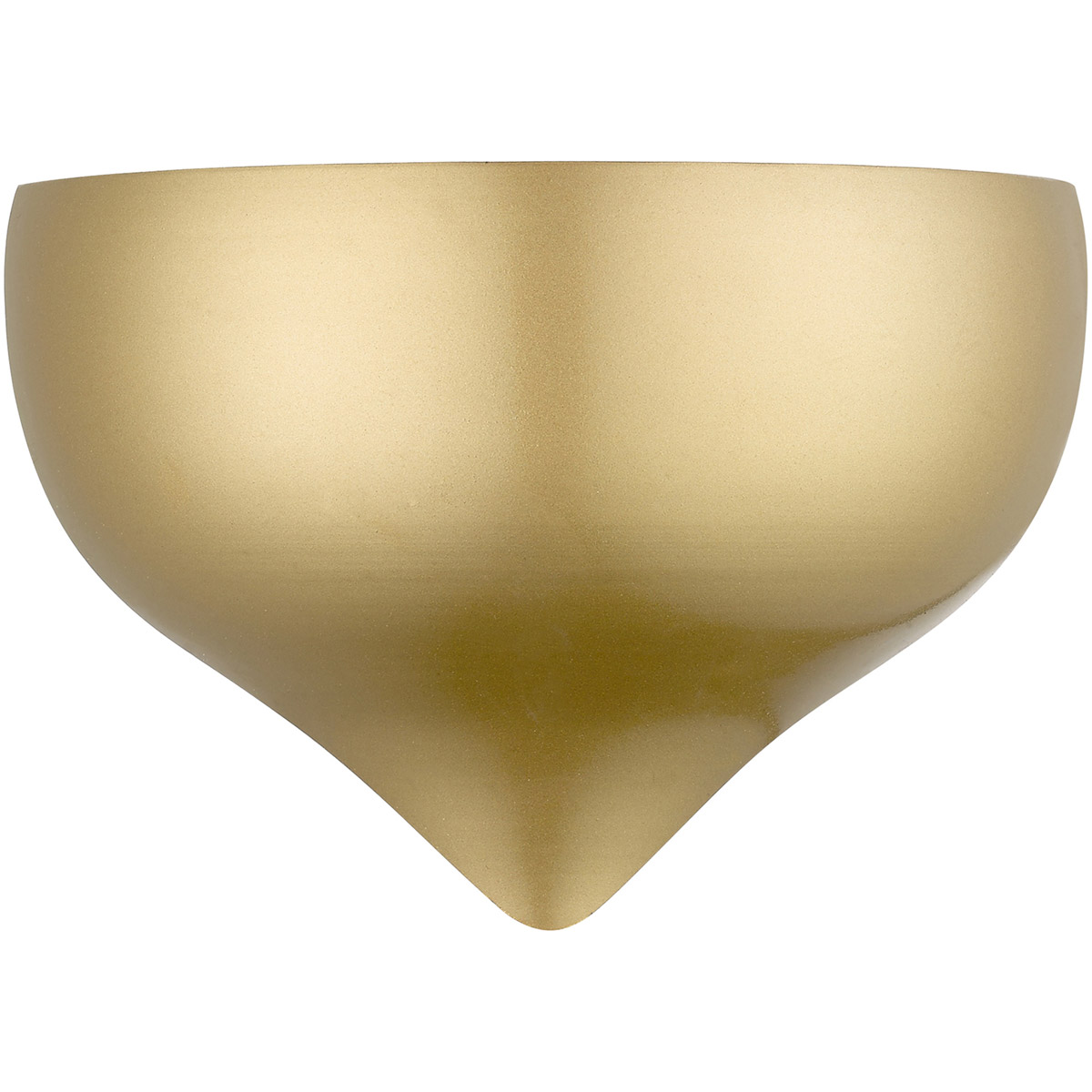 Amador 1 Light 9.5 inch Soft Gold ADA Half Moon Sconce Wall Light