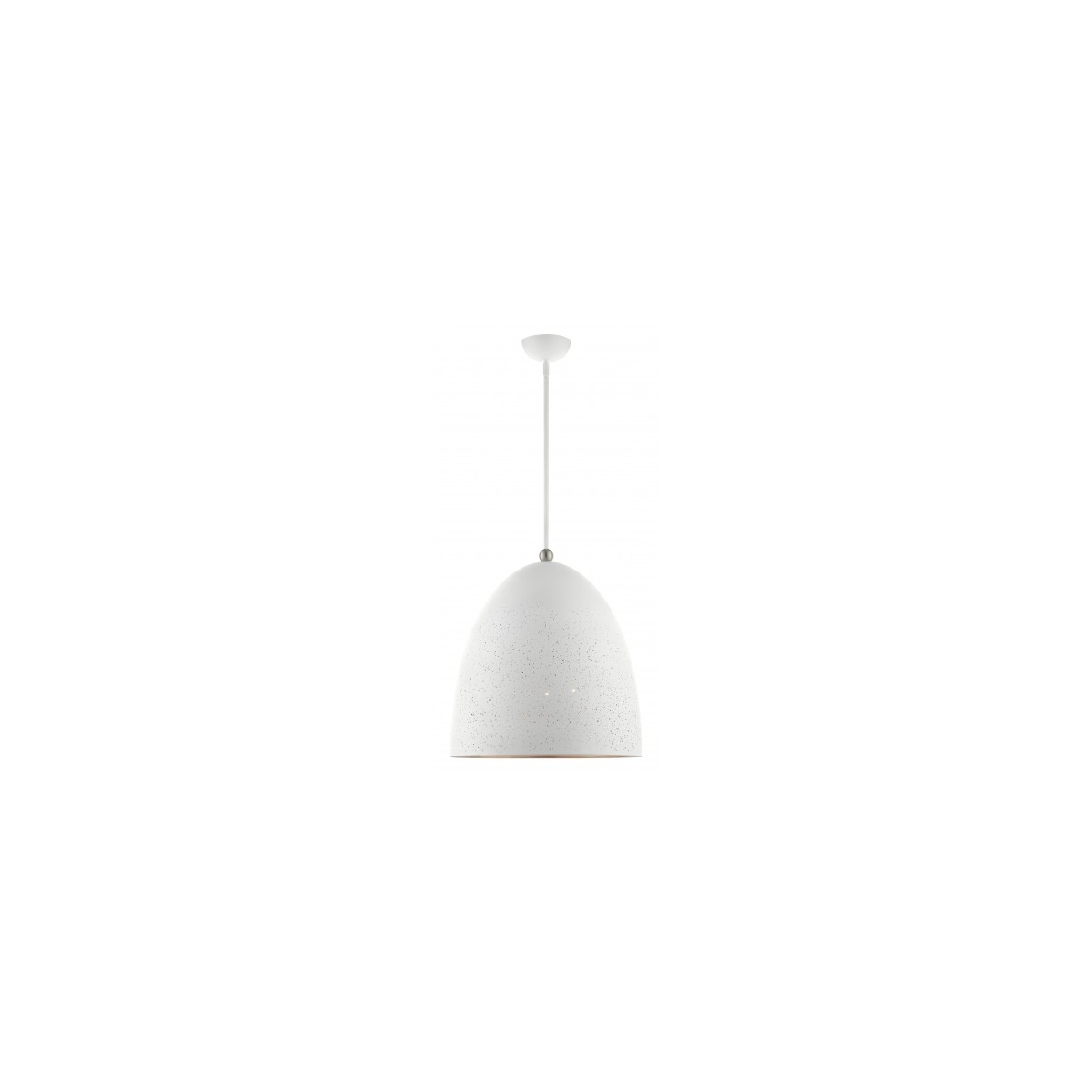 Arlington 3 Light 19 inch Scandinavian Gray with Brushed Nickel Accents Large Pendant Ceiling Light