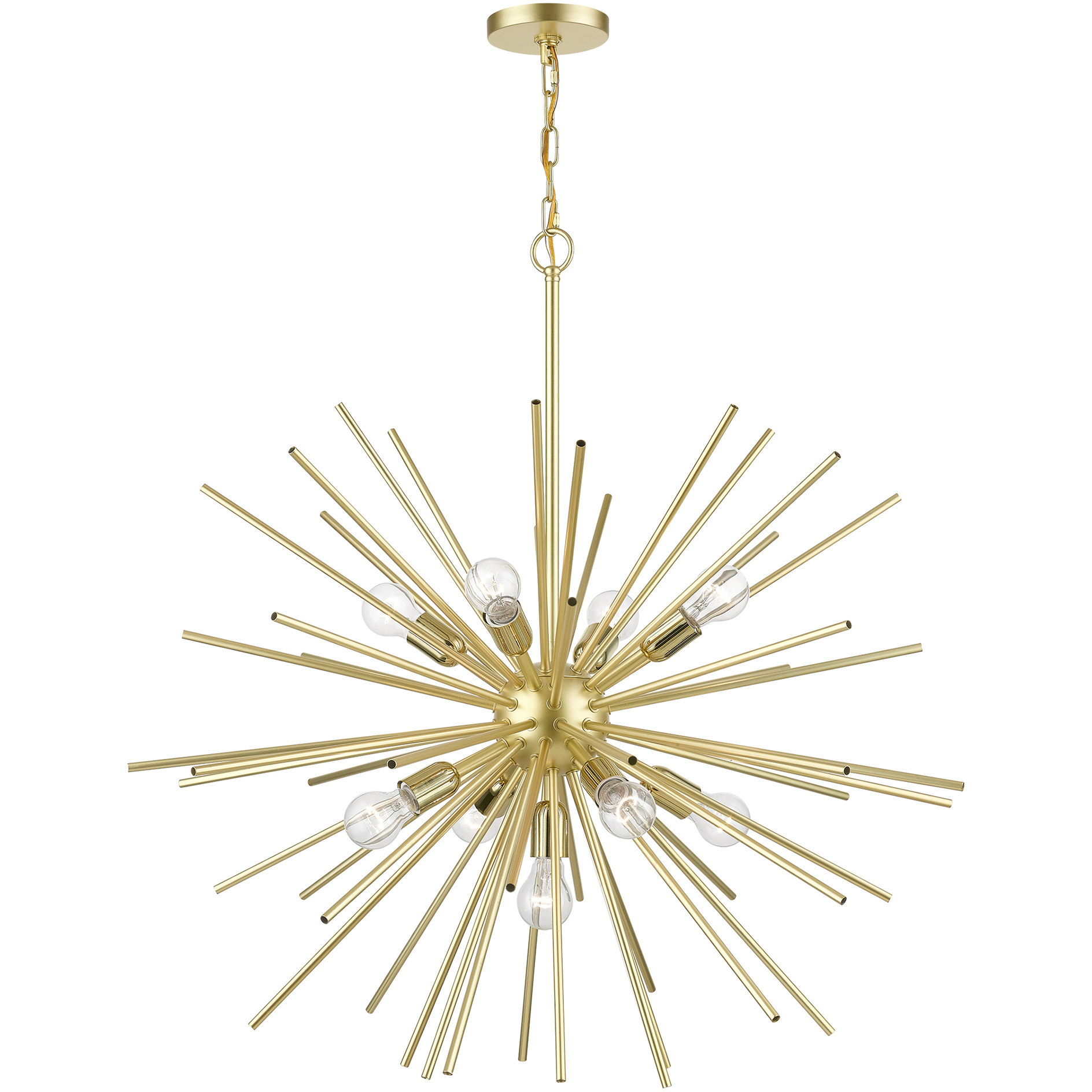 Tribeca 9 Light 34 inch Soft Gold with Polished Brass Accents Foyer Pendant Chandelier Ceiling Light