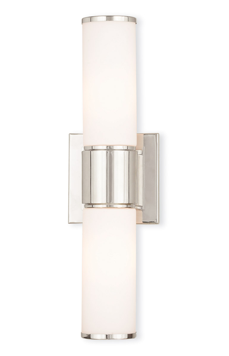 Weston 2 Light 17 inch Polished Nickel ADA ADA Wall Sconce/ Bath Vanity Wall Light