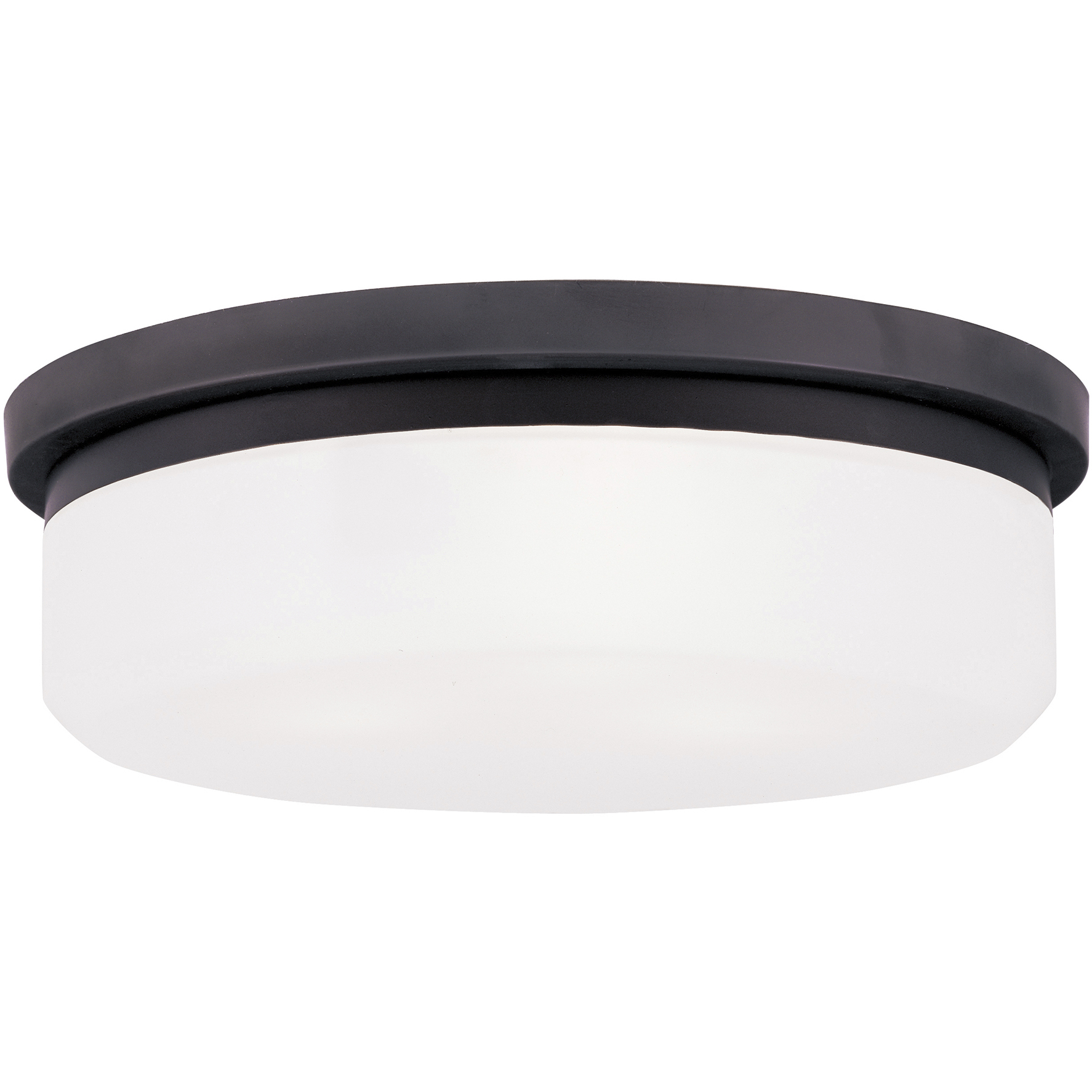 Stratus 3 Light 15.5 inch Bronze Flush Mount Ceiling Light