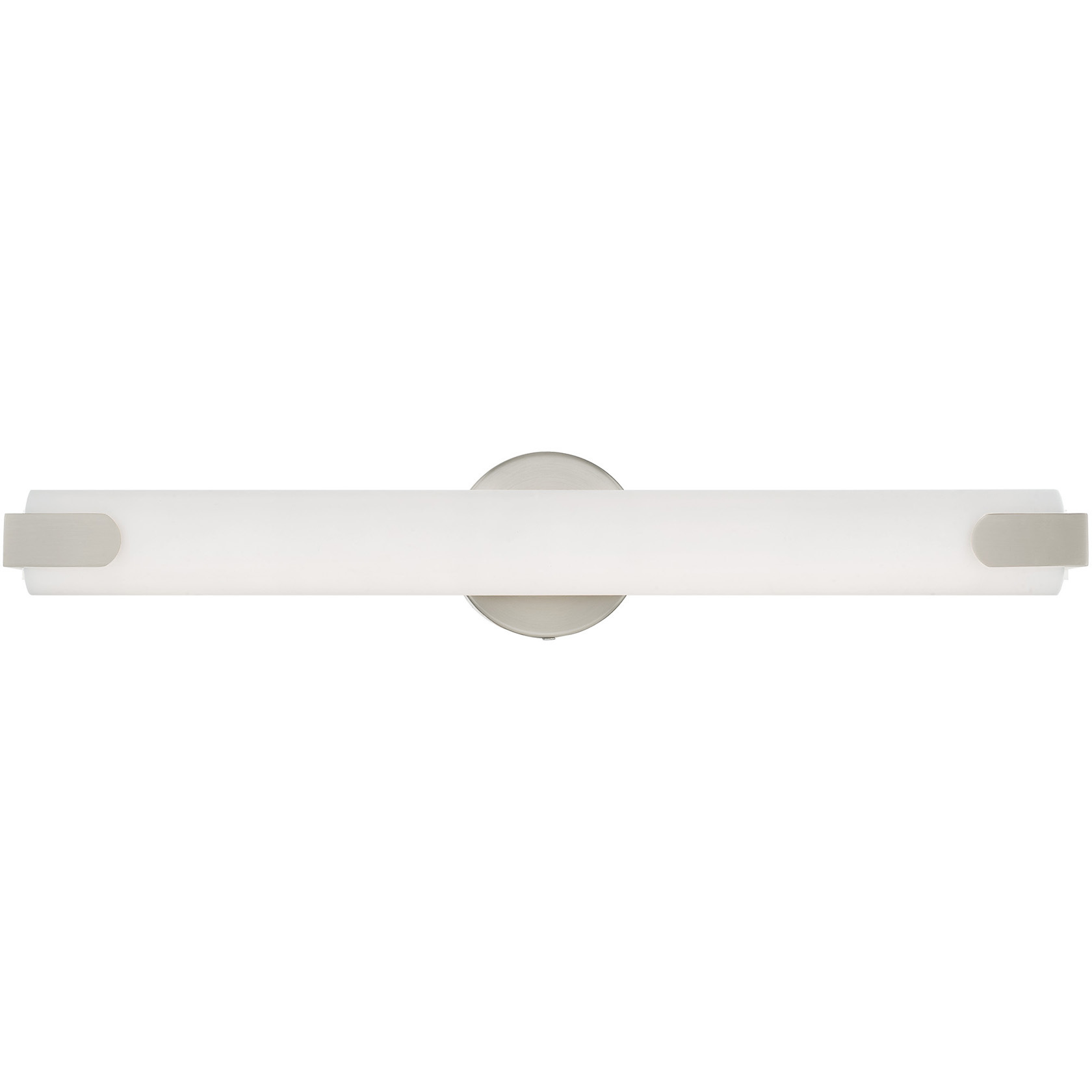 Lund LED 4.38 inch Brushed Nickel ADA Vanity Sconce Wall Light