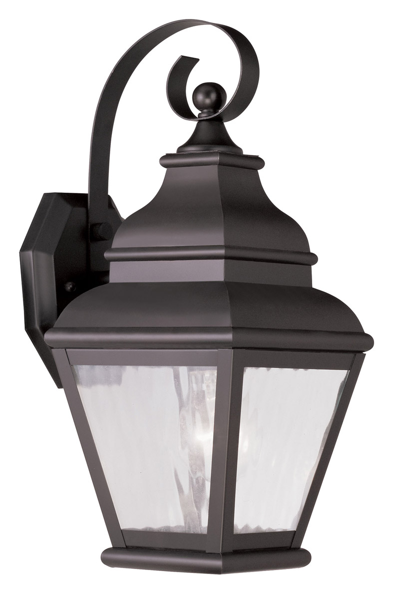 Exeter 1 Light 14.5 inch Bronze Outdoor Wall Lantern