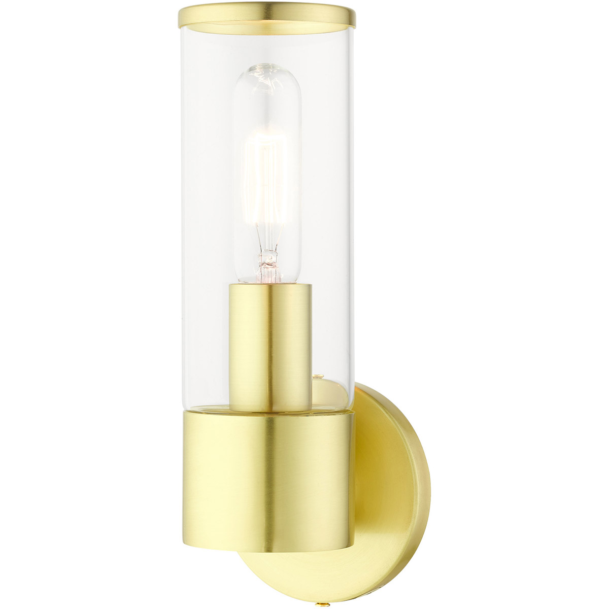 Banca 1 Light 4.25 inch Satin Brass ADA ADA Single Sconce Wall Light