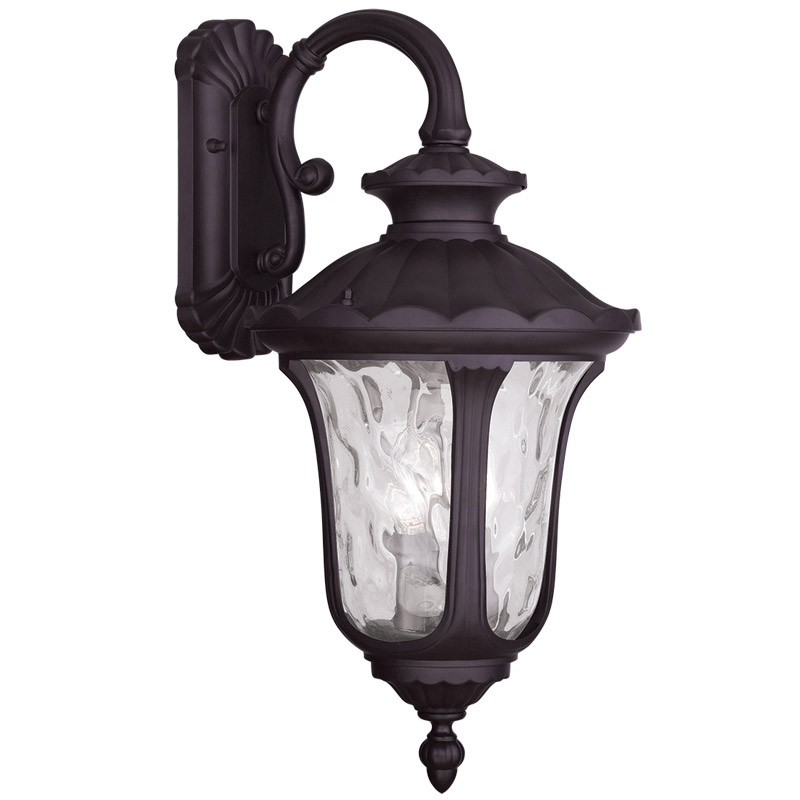 Oxford 3 Light 23 inch Bronze Outdoor Wall Lantern