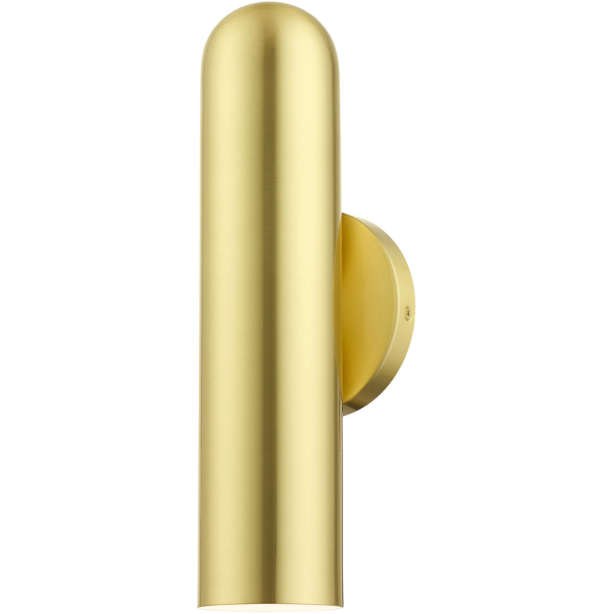 Ardmore 1 Light 4.75 inch Satin Brass with Polished Brass Accents ADA ADA Single Sconce Wall Light