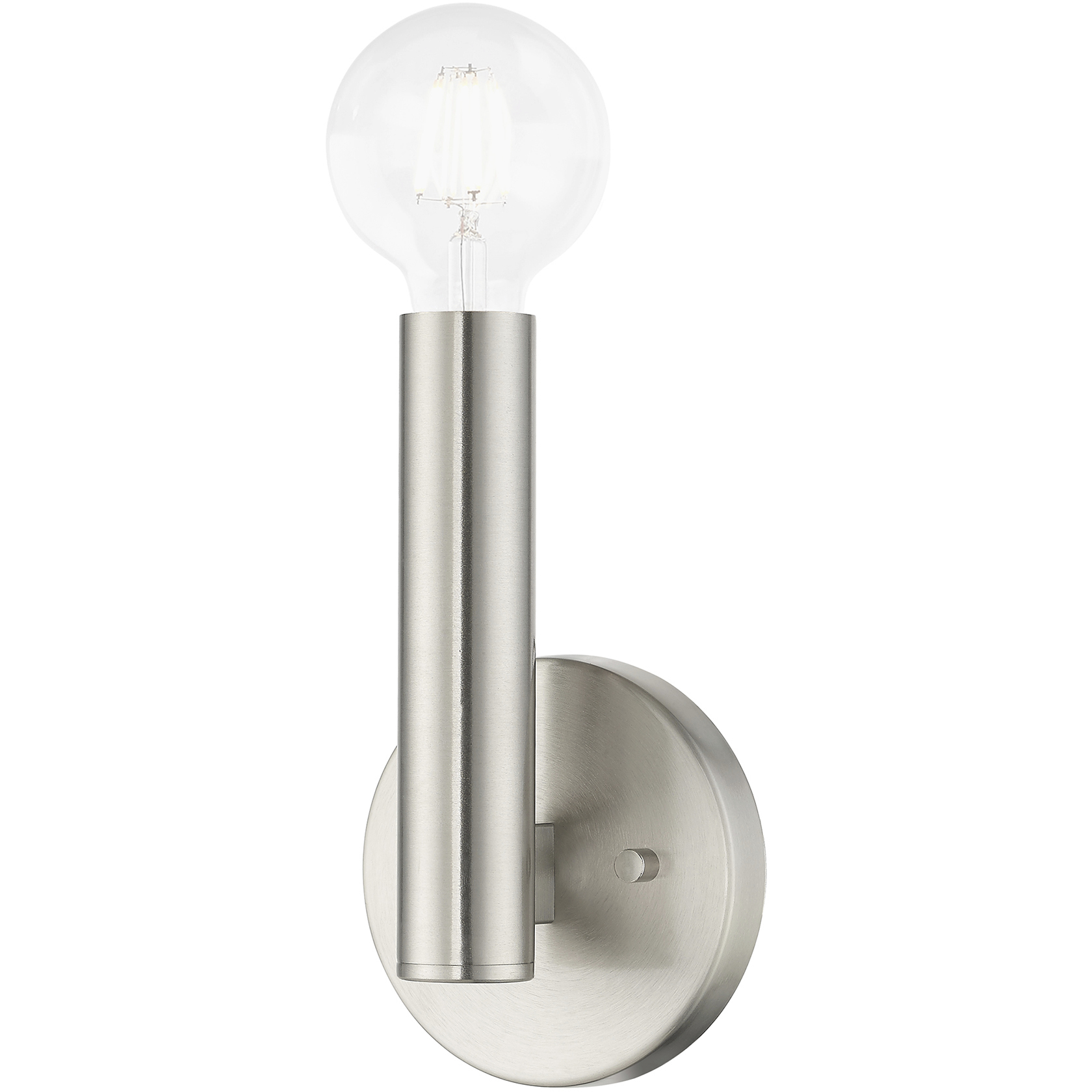 Copenhagen 1 Light 5.13 inch Brushed Nickel ADA Wall Sconce Wall Light, Single